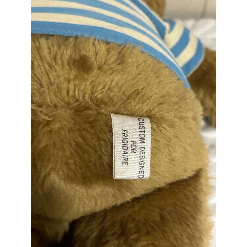 Vintage 1980 Frigidarie Frigi Bear 15" Promotional Plush Stuffed Animal Toy - Picture 10 of 12